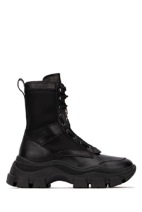 prada boots chunky sole|prada snakeskin boots.